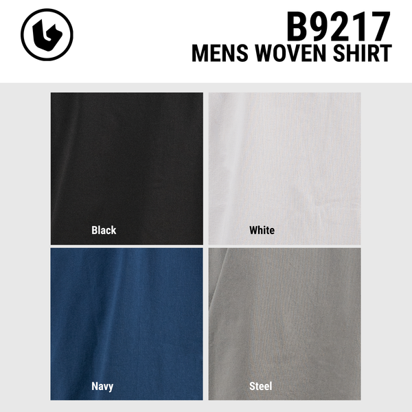 MENS WOVEN CVS S/S SHIRT - B9217