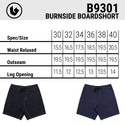 BURNSIDE MENS BOARDSHORT  - B9301
