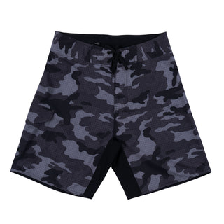 Buy black-camo Burnside Tsunami Shorts - B9371