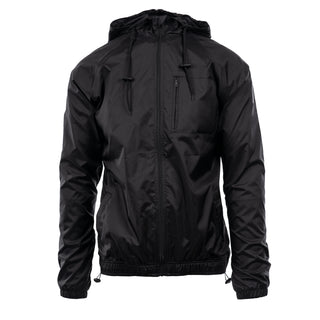 Buy black Burnside Hooded Mentor Jacket - B9278