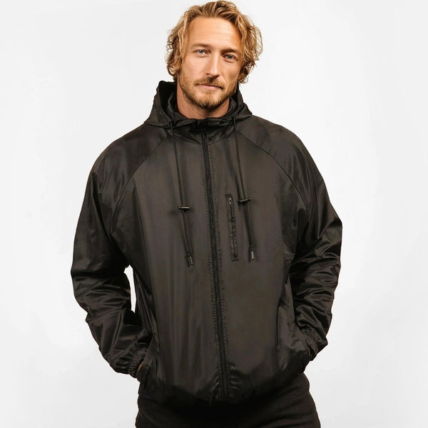 MENS NYLON JACKET W/600 PU COATING - B 9728