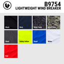 LIGHTWEIGHT WIND BREAKER - B9754