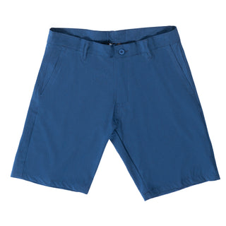Buy heather-navy Burnside Hybrid Shorts - B9820
