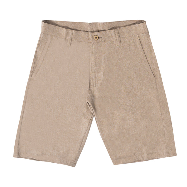 BURNSIDE MENS DUAL FUNCTION SHORT- COATED - B 9820