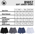 SOFT JERSEY SHORT - B9857