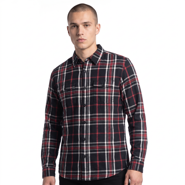 MENS FLANNEL SHIRT- BJ8281
