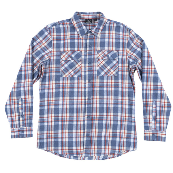 MENS WOVEN YD FLANNEL SHIRT - BJ8283