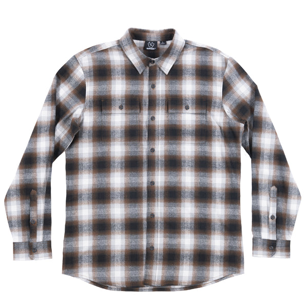 MENS WOVEN YD FLANNEL SHIRT - BJ8283