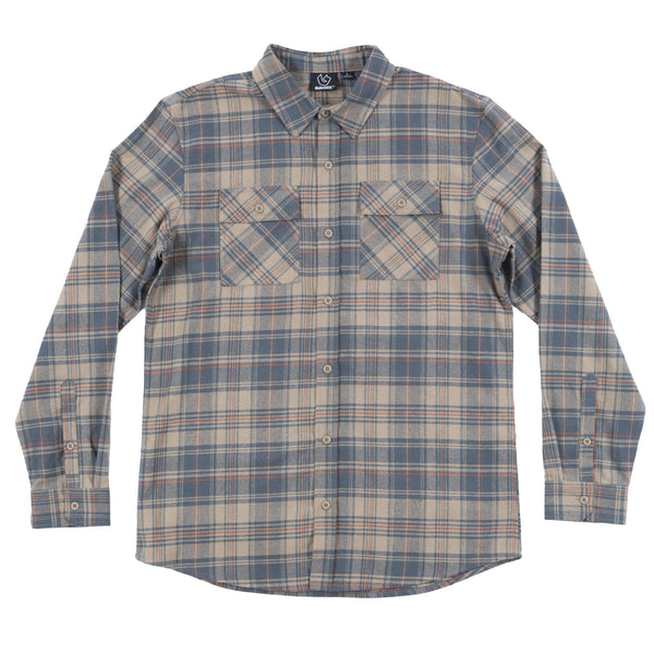 MENS WOVEN YD FLANNEL SHIRT - BJ8283