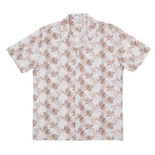 MENS S/S PRINTED TEXTURE WOVEN SHIRT - BR9257