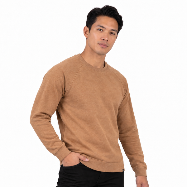 PINSTRIPE CREWNECK W/OVERLOCK	 - BT8111