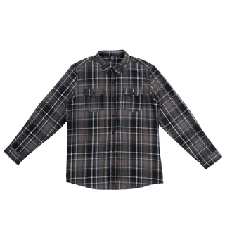 Buy black-brown MENS FLANNEL SHIRT - BT8281