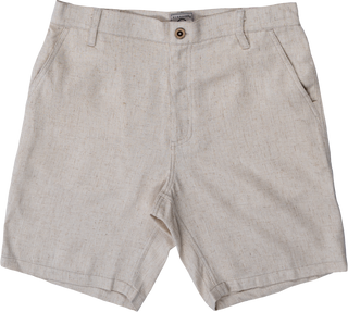 Buy natural MENS COTTON/LINEN SHORT - BU9836