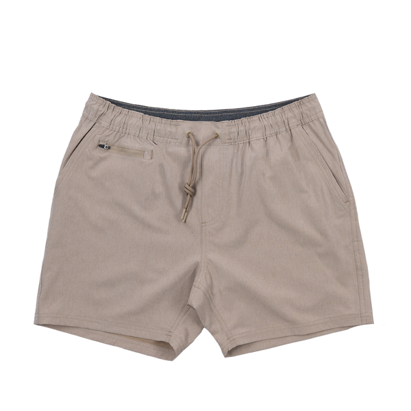 MENS ELASTIC WAIST 5 INCH SHORT - BU9851