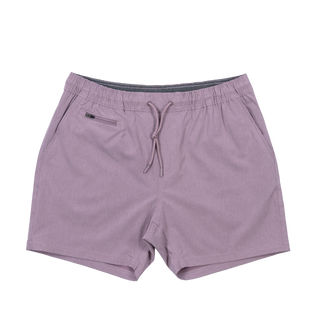 Buy lilac MENS ELASTIC WAIST 5 INCH SHORT - BU9851