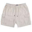 MENS COTTON/LINEN SHORT	 - BU9853
