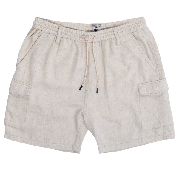 MENS COTTON/LINEN SHORT	 - BU9853