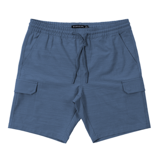Buy steel-blue MENS STRETCH CARGO SHORT - BU9854
