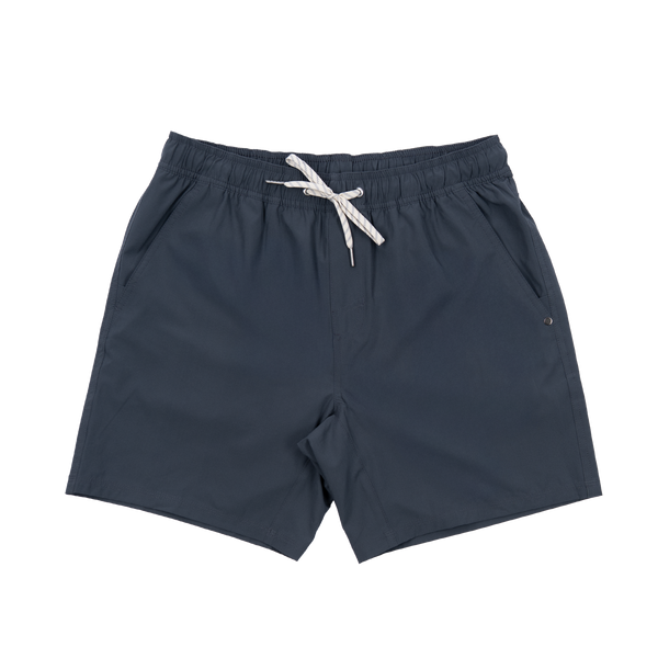 MENS ELASTIC WAISTBAND SHORT WITH LINER 7 INCH INSEAM - BU9856