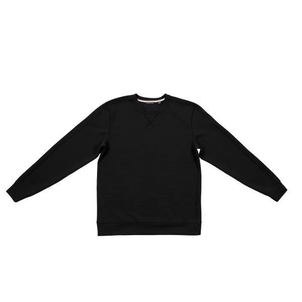 TEXTURED JACQUARD CREW NECK - BV8110