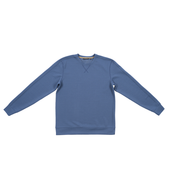 TEXTURED JACQUARD CREW NECK - BV8110
