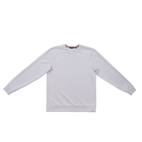 TEXTURED JACQUARD CREW NECK - BV8110