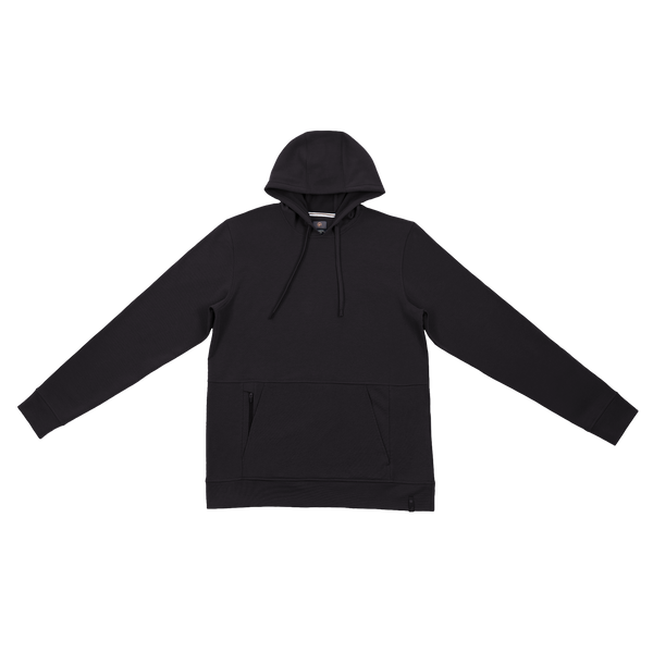 PULLOVER HOODIE WITH HIDDEN ZIPPER POCKET - BV8117