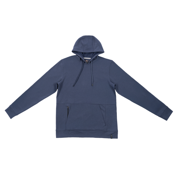 PULLOVER HOODIE WITH HIDDEN ZIPPER POCKET - BV8117