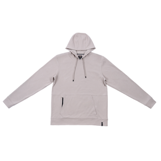 Buy pebble PULLOVER HOODIE WITH HIDDEN ZIPPER POCKET - BV8117