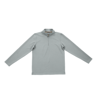 Buy faded-sage OTTOMAN TEXTURED QUARTER ZIP - B8131