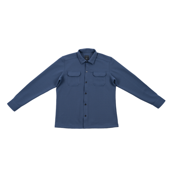 TEXTURED JACQUARD SHIRT JACKET - BV8163