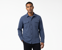 TEXTURED JACQUARD SHIRT JACKET - BV8163