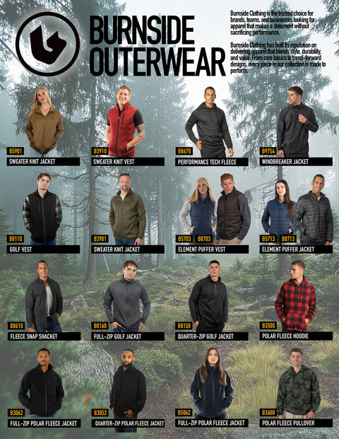 Burnside   outerwear flyer