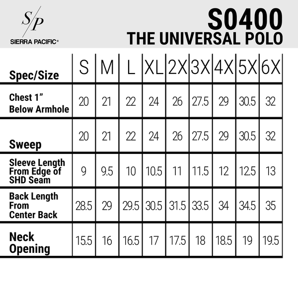 THE UNIVERSAL POLO - S0400