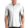 WHITE / BLACK