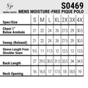 MENS MOISTURE FREE PIQUE - S0469