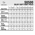 MENS S/S SILKY SOFT KNIT - S0500