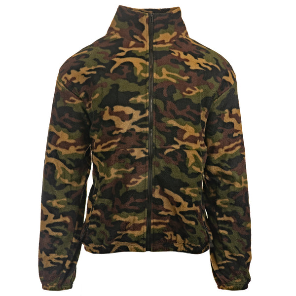 MENS FULL ZIP POLAR FLEECE JACKET - S 3061