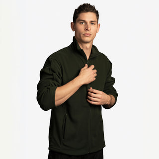 MENS FULL ZIP MICRO FLEECE JACKET - S 3301