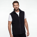 MENS FULL ZIP MICRO FLEECE VEST - S3310