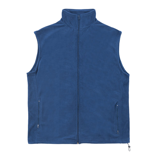 MENS FULL ZIP MICRO FLEECE VEST - S3310