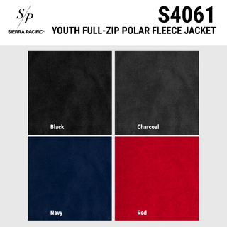 BOYS FULL ZIP POLAR FLEECE JACKET - S4061