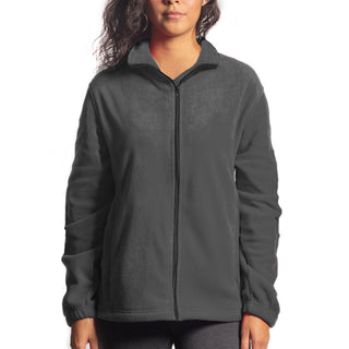 Buy charcoal Sierra Pacific Ladies Everest Fleece Full-Zip Jacket - S5061