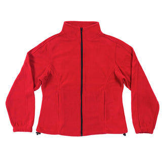 Buy red Sierra Pacific Ladies Everest Fleece Full-Zip Jacket - S5061
