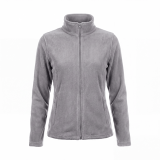 Buy london-grey LADIES FULL ZIP MICROFLEECE JACKET - S5301