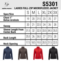 LADIES FULL ZIP MICROFLEECE JACKET - S5301