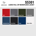 LADIES FULL ZIP MICROFLEECE JACKET - S5301