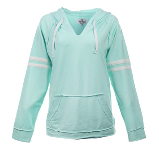 SPLIT COAST LADIES RAW EDGE PULLOVER- TC5139