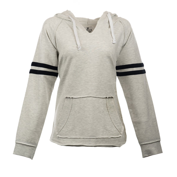 SPLIT COAST LADIES RAW EDGE PULLOVER- TC5139