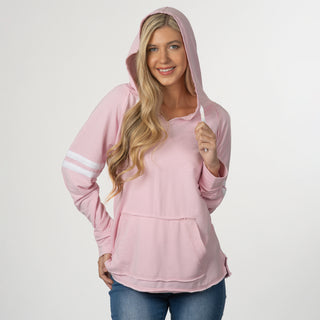 SPLIT COAST LADIES RAW EDGE PULLOVER- TC5139